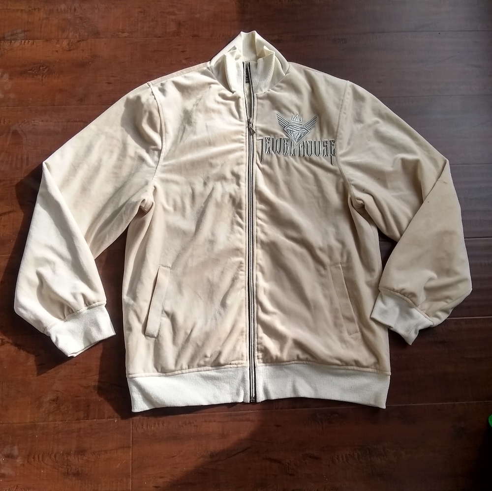 Jewel House Zip Front Velour Jacket